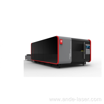 full cover fiber laser cuttier high speed